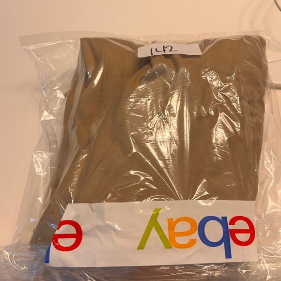 & Other Stories Beige High Waisted Wide Leg Pants Sz 4 - Picture 9 of 9